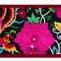 Miya SE-15 "Vivid" Ethnic Double-sided Embroidery Canvas Shoulde Tote Bag Handbag Purse