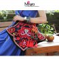 Miya SE-13 "Rouge" Ethnic Hand-Beaded Embroidery Handmade Canvas Shoulder Tote Bag