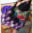 Miya SE-11 "Bouquet" Ethnic Indian Style Hand-Beaded Handmade Canvas Shoulder Bag