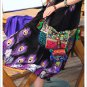 Miya SE-11 "Bouquet" Ethnic Indian Style Hand-Beaded Handmade Canvas Shoulder Bag