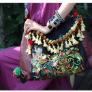 Miya SE-09 "Melody" Ethnic Embroidered Canvas Female Shoulder Tote Handbag New