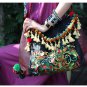 Miya SE-09 "Melody" Ethnic Embroidered Canvas Female Shoulder Tote Handbag New
