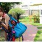 Miya SE-07 "Joy" Ethnic Hand-Beaded Embroidery Handmade Canvas Shoulder Tote Bag