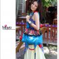 Miya SE-07 "Joy" Ethnic Hand-Beaded Embroidery Handmade Canvas Shoulder Tote Bag