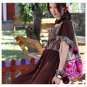 Miya SE-06 "Tender Love" Ethnic Hand-Beaded Handmade Canvas Shoulder Tote Bag
