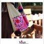 Miya SE-06 "Tender Love" Ethnic Hand-Beaded Handmade Canvas Shoulder Tote Bag
