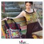 Miya SE-05 "Brahma Secret " Ethnic Indian Style Hand-Beaded Handmade Canvas Shoulder Bag