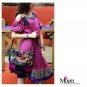 Miya SE-04 "Dawn" Ethnic Customs Embroidered Canvas Handbag Shoulder Tote Bag Purse