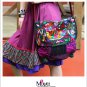 Miya SE-04 "Dawn" Ethnic Customs Embroidered Canvas Handbag Shoulder Tote Bag Purse