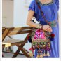 Miya SE-03 "Fragrant Mystery" Ethnic Handmade Embroidery Beaded Shoulder Messenger Tote Handbag New