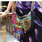 Miya SE-02 "Seeking Embroidery" Ethnic Indian style embroidery Canvas Shoulder Messenger Bag New