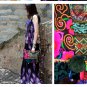 Miya SE-02 "Seeking Embroidery" Ethnic Indian style embroidery Canvas Shoulder Messenger Bag New