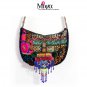Miya SE-02 "Seeking Embroidery" Ethnic Indian style embroidery Canvas Shoulder Messenger Bag New