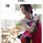 Miya SE-01 "Flower Fairy" Ethnic Thai Style Handmade Embroidery Shoulder Messenger Bag Handbag New
