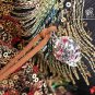 Guduo 2011 - 01 "Peacock" Ethnic Hand Beaded double-sides Embroidery Brocade Messenger Shoulder Bag