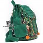 Guduo 2011 - 02 "Wizard of Oz" Ethnic Handmade Embroidery Frost Leather Messenger Shoulder Backpack