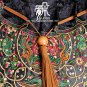 Guduo 2011 - 03 "Bloomy" Ethnic Handmade Embroidery Canvas Messenger Shoulder Handbag