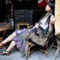 Guduo 2011 - 04 "Artistic" Ethnic Flower Embroidery Canvas Messenger Shoulder Tote Handbag
