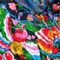 Guduo 2011 - 06 " Lotus Blue" Ethnic Stylish Embroidery Denim Messenger Shoulder Tote Bag