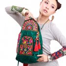 Guduo 2011 - 07 " Nature" Ethnic Beaded Embroidery Brocade Messenger Shoulder Backpack