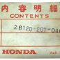 Honda CB250 CM250 CB200 CA175 CB175 CL175 CA95 CM250