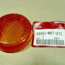 Genuine Honda GB500 GL1500 VF750 VT600 VT1100 Lens Front Turn Signal Nos