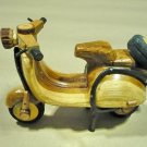 Thai Vespa Thailand Wood Model Handmade New