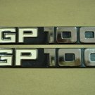 Genuine Suzuki GP100 Emblem Side Cover NOS