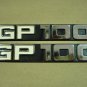 Genuine Suzuki GP100 Emblem Side Cover NOS
