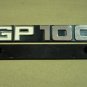 Genuine Suzuki GP100 Emblem Side Cover NOS