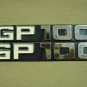 Genuine Suzuki GP100 Emblem Side Cover NOS