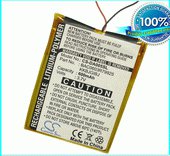 600mAh Li-PL Battery For Creative Zen, Zen ZN-Z4G-BK, Zen ZN-Z8G-BK, DVP-FL00... CS-DA005SL