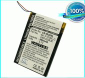 950mAh Li-PL Battery For iRiver Clix Plus, U20, REI-iriverclix2, REI-irivercl... CS-IR20SL