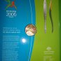 AUSTRALIAN MELBOURNE 2006 50c OLYMPIC COIN SET ALBUM MINT BOX (16 COINS +)
