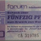 GERMANY 0.5 MARK DDR FORUM CHECK BANKNOTE 1979  UNC CONDITION XRARE NR