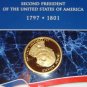 USA MINT PRESIDENTIAL $1 INDIVIDUAL PP COIN JOHN ADAMS WRAP IN PLASTIC