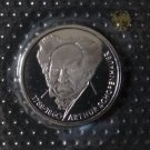 GERMANY 10 MARK PROOF SILVER COIN 1988 D SCHOPENNAUER MINT SEALED