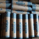 NF STRING & SON PREFORMED CRIMPED NICKEL 50 WRAPPERS ROLLS NEW FOR 5 CENT