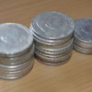 GERMANY 2 MARK FULL ROLL (25 COINS) THIRD REIGH SILVER LOT 1937-1939 XRARE