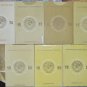 RUSSIA 7 MINT COIN SETS 1974 - 1991 VERY RARE @@@ LOOK IN SIDE @@@