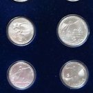 GREECE 9 SILVER COIN SET 1982 OLYMPIC GAMES UNC MINT RARE NR