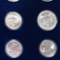 GREECE 9 SILVER COIN SET 1982 OLYMPIC GAMES UNC MINT RARE NR