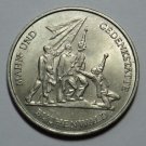 EAST GERMANY DDR 10 MARKS COIN 1972 BUCHENWALD aUNC RARE