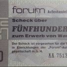 GERMANY 500 MARK DDR FORUM CHECK BANKNOTE 1979  UNC CONDITION XRARE NR