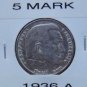 GERMANY 2 PFENNIG COIN 1939 A FROM NAZI THIRD REICH TIME RRARE