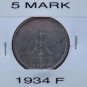GERMANY 2 PFENNIG COIN 1939 A FROM NAZI THIRD REICH TIME RRARE