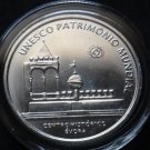 PORTUGAL 5 EURO SILVER COIN 2004 UNESCO MINT UNC IN CAPSULE