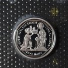 GERMANY 10 MARK PROOF SILVER COIN 2000 A KARL DER GROSSE MINT SEALED
