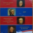 AMERICAN PRESIDENTIAL $1 P & D 2009 SET STILL WRAP IN PLASTIC MINT UNC CONDITION