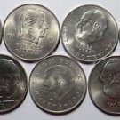 EAST GERMANY DDR 7 COIN LOT 20 MARKS 1971 - 1983 UNC RARE